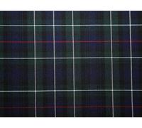 Minerva Crafts Poly Viscose Tartan Suiting Dress Fabric Navy & Green - per metre