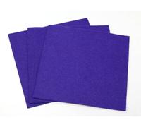 Minerva Crafts Sticky Back Self Adhesive Acrylic Felt Fabric 9" Square - per Pack of 2