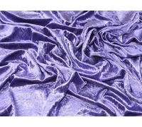 Minerva Crush Velvet Stretch Knit Fabric Light Purple - per metre