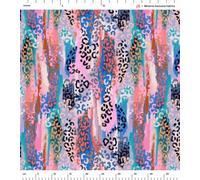 Minerva Exclusive Ocelot Drama - Patterned, Animal Prints - POD Print-On-Demand Dressmaking/Apparel Fabric - per metre