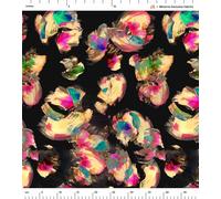 Minerva Exclusive Twilight Grafitti - Abstract, Patterned - POD Print-On-Demand Dressmaking/Apparel Fabric - per metre
