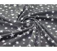 Minerva Grey Polar Fleece Dressmaking Fabric, 150cm Wide - per metre
