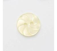 Minerva Lemon Round Orange Slice Plastic Buttons (Value Pack) 13mm - per Pack of 100