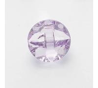 Minerva Lilac Round Ball Clear Buttons (Value Pack) 15mm - per Pack of 100