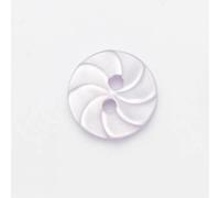 Minerva Lilac Round Orange Slice Plastic Buttons (Value Pack) 13mm - per Pack of 100