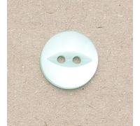 Minerva Mint Green Round Fish Eye Buttons (Value Pack) 11.5mm - per Pack of 100