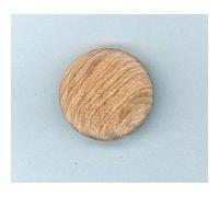 Minerva Natural Round Wood Shank Buttons (Value Pack) 23mm - per Pack of 50