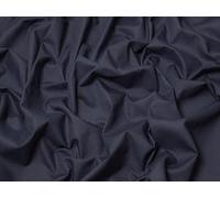 Minerva Plain Polycotton Fabric Dark Navy Blue - per metre