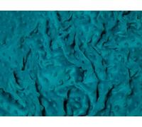 Minerva Plain Print Embossed Dimple Plush Fleece Fabric Turquoise - per metre