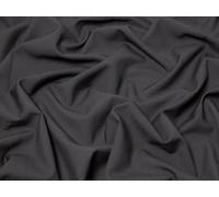 Minerva Poly Viscose Stretch Woven Suiting Fabric Black - per metre