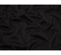 Minerva Polyester Fleece Back Sweatshirt Stretch Knit Fabric Black - per metre