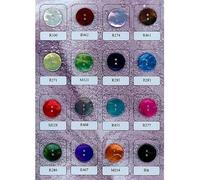 Minerva Purple Akoya Shell Buttons (Value Pack) 28mm - per Pack of 50