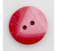 Minerva Red Round Plastic Chunky Buttons (Value Pack) 20mm - per Pack of 100