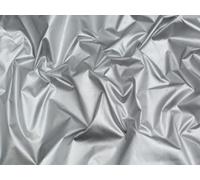 Minerva Reflective Blackout Lining Fabric Black & Silver - per metre