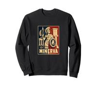 Minerva Roman Goddess Of Wisdom Athena Art Sweatshirt