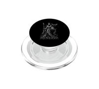 Minerva Roman Goddess Owl Mythology Warrior PopSockets PopGrip for MagSafe