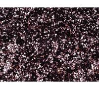 Minerva Sequin Soft Velvet Stretch Knit Fabric Rose Pink on Black - per metre