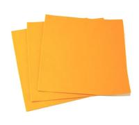 Minerva Sticky Back Self Adhesive Acrylic Felt Fabric 12" Square Mustard - per Sheet