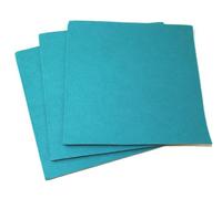 MINERVA Sticky Back Self Adhesive Acrylic Felt Fabric 12" Square Teal - per Sheet