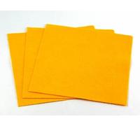 MINERVA Sticky Back Self Adhesive Acrylic Felt Fabric 18" Square Sunflower Yellow - Each