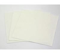 Minerva Sticky Back Self Adhesive Acrylic Felt Fabric 18" Square White - Each