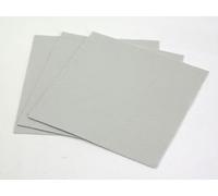 Minerva Sticky Back Self Adhesive Acrylic Felt Fabric 9" Square Silver Grey - Each