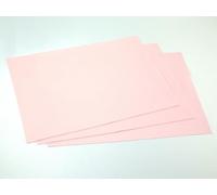 Minerva Sticky Back Self Adhesive Acrylic Felt Fabric 9" x 12" Rectangle Pink - Each
