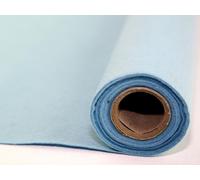 Minerva Sticky Back Self Adhesive Acrylic Felt Fabric Mini Roll 5m Light Blue - per 5 metre roll