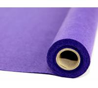 Minerva Sticky Back Self Adhesive Acrylic Felt Fabric Mini Roll 5m Purple - per 5 metre roll