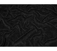 Minerva Super Soft Plush Cuddle Fleece Fabric Black - per metre