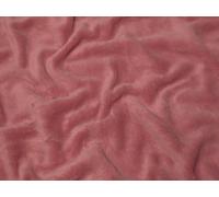 Minerva Super Soft Plush Cuddle Fleece Fabric Dusky Pink - per metre