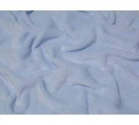 Minerva Super Soft Plush Cuddle Fleece Fabric Light Blue - per metre