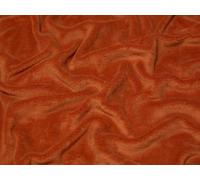Minerva Super Soft Plush Cuddle Fleece Fabric Rust - per metre