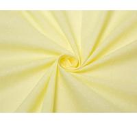 Minerva Tiny Spotty Print Pastel Polycotton Dress Fabric Lemon Yellow - per metre