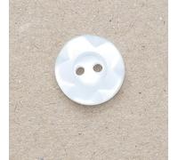 Minerva White Dished Edge Round Plastic Buttons (Value Pack) 11.5mm - per Pack of 2000