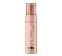 MINETAN BODY.SKIN Medium Dark Fake Tan Mousse - Subtle Bronzed Glow For Fairer or Paler Skin Tones or 200ml Self Tanner for Body & Face, Sunless Tanning Foam