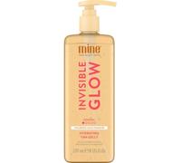 MineTan Clear Self Tanning Gel | Gradual Invisible Fake Tan Gelly - Best Transfer Free Sunless Tanner, Hydrating, Quick Apply, Hyaluronic Acid, Use Daily for Dark Bronze Results, Face & Body, 200 ml