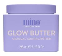 MineTan Gradual Fake Tanner Body Lotion | Daily Self Tan Glow Butter - Best Moisturising Untinted Sunless Tanning Cream To Build a Deep Dark Bronze Or Extend a Natural Golden Glow, 198 ml