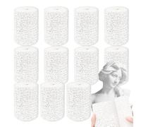 Mineup 12 Plaster Bandages Baby Belly 7.5 cm x 2.7 m Baby Belly Plaster Bandage Set Plaster Cast Bandage Plaster Cast Bandage Roll Quick Drying Plaster Bandage Paris for Crafts Model Making