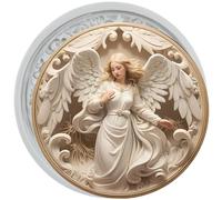 MINFEIDMS Angel Fondant Chocolate Moulds Angel Silicone Mould for Cake Decoration Cupcake Topper Candy Sugar Craft Gum Paste Polymer Clay