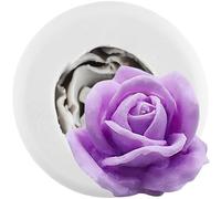 MINFEIDMS Bloom 3D Rose Flower Fondant Silicone Moulds for Flower Cake Decoration Candy Chocolate Gum Paste Soap Candle Epoxy Resin Polymer Clay