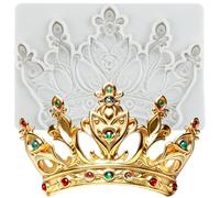 MINFEIDMS Crown Silicone Mold Princess Crown Fondant Candy Moulds