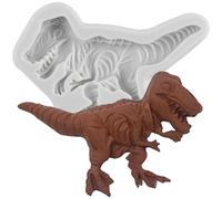 MINFEIDMS Dinosaur Silicone Fondant Moulds for Dragon Themed Cake Decorating Cupcake Topper Chocolate Gum Paste Candy Polymer Clay