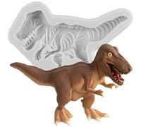 MINFEIDMS Dinosaur Silicone Fondant Moulds for Dragon Themed Cake Decorating Cupcake Topper Chocolate Gum Paste Candy Polymer Clay