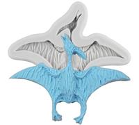 MINFEIDMS Dinosaur Silicone Moulds Pterosaur Fondant Moulds for Dragon Themed Cake Decorating Cupcake Topper Chocolate Gum Paste Candy Polymer Clay