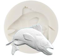 MINFEIDMS Fish Silicone Moulds Tuna Fish Fondant Mould for Cake Decoration Cupcake Topper Sugar Craft Chocolate Candy Gum Paste Polymer Clay