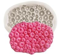 MINFEIDMS Sea Coral Chocolate Fondant Silicone Moulds Seaweed Candy Moulds for Cake Decorating Cupcake Topper Gum Paste Polymer Clay