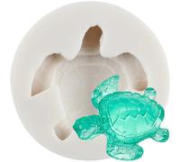 MINFEIDMS Sea Turtle Silicone Mould Turtle Candy Fondant Mould Tortoise Chocolate Mould for Cake Decorating Cupcake Topper Polymer Clay Gum Paste