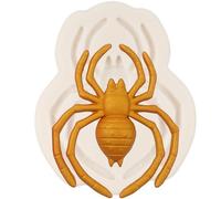 MINFEIDMS Spider Silicone Fondant Moulds for Cake Decorating Chocolate Cupcake Topper Candy Polymer Clay Gum Paste
