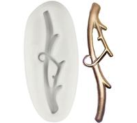 MINFEIDMS Tree Branch Silicone Fondant Moulds Twig Branch Mould for Sugar Cake Decorating Cupcake Topper Candy Chocolate Gum Paste Polymer Clay